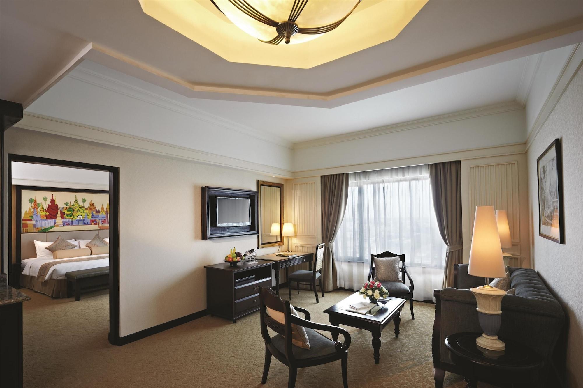 Sule Shangri-La Yangón Exterior foto