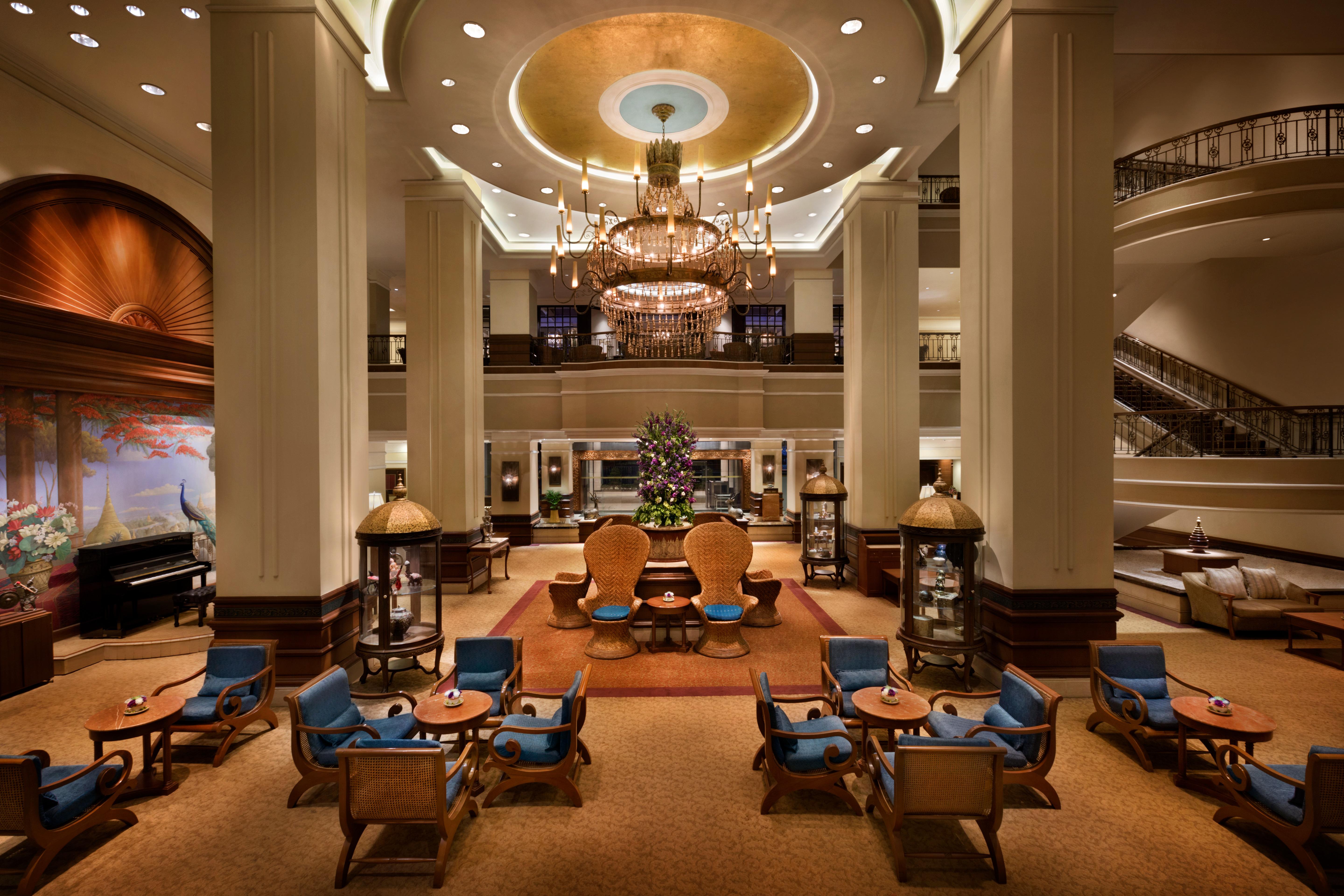 Sule Shangri-La Yangón Exterior foto