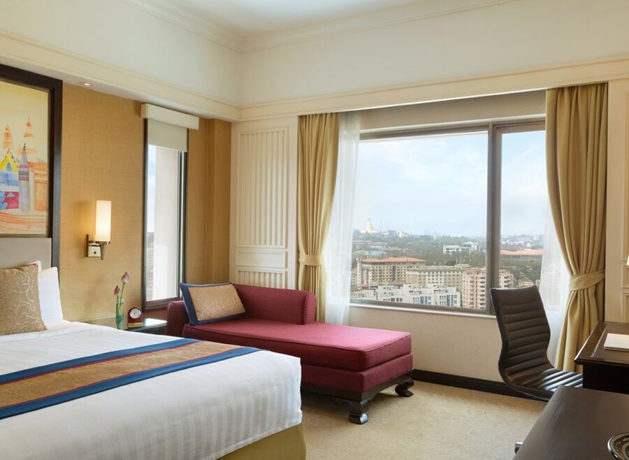 Sule Shangri-La Yangón Exterior foto